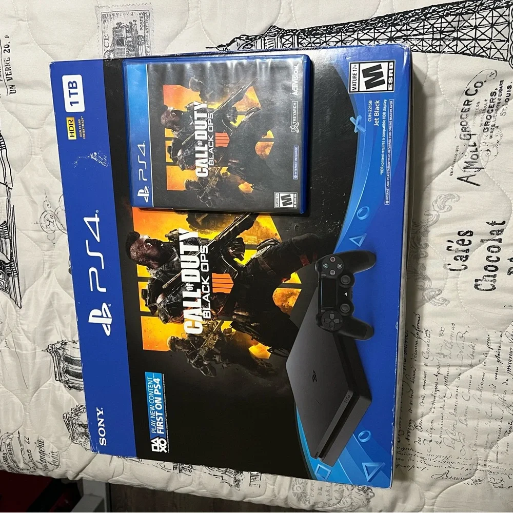 Sony PS4 1TB Console - Black with Call of Duty